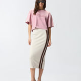 Gonna felpa con bande laterali - Pinko 106338A34D C44 PINKO 
