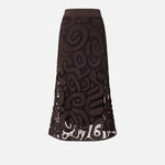 Gonna midi crochet geometrico - Pinko 106353A354 M05 PINKO 