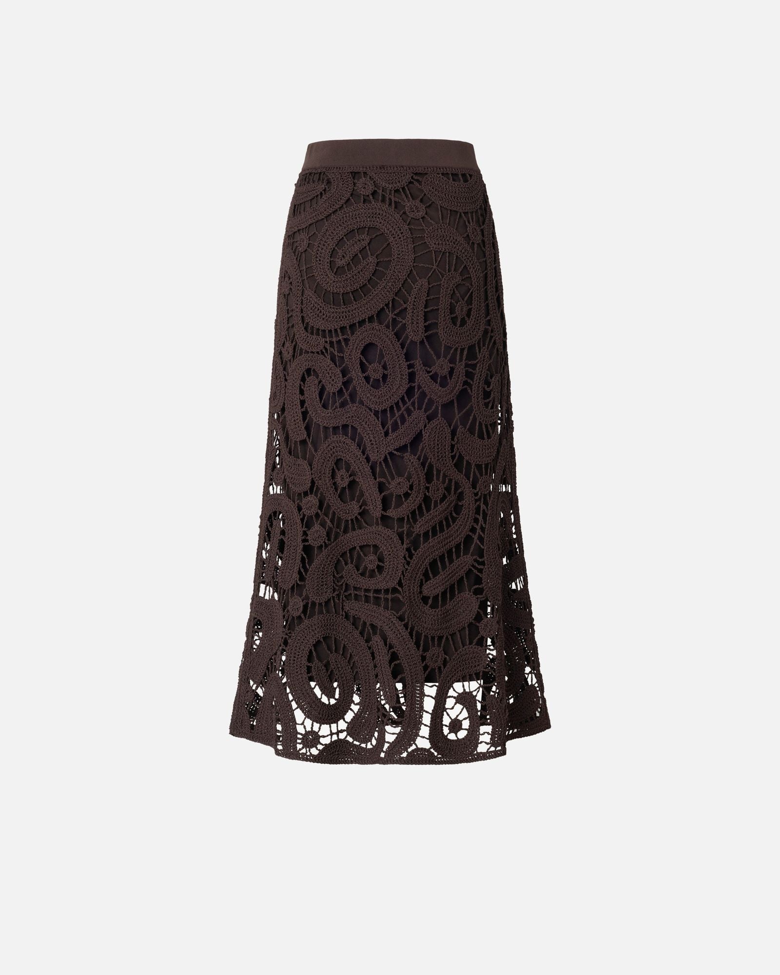 Gonna midi crochet geometrico - Pinko 106353A354 M05 PINKO 