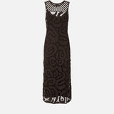 Abito Bufera crochet geometrico - Pinko 106361A354 M05 PINKO 