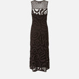 Abito Bufera crochet geometrico - Pinko 106361A354 M05 PINKO 