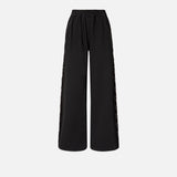 Pantaloni con banda laterale in pizzo - Pinko 106422A33U Z99 PINKO 