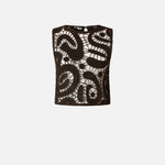 Top crochet geometrico - Pinko 106438A354 M05 PINKO 