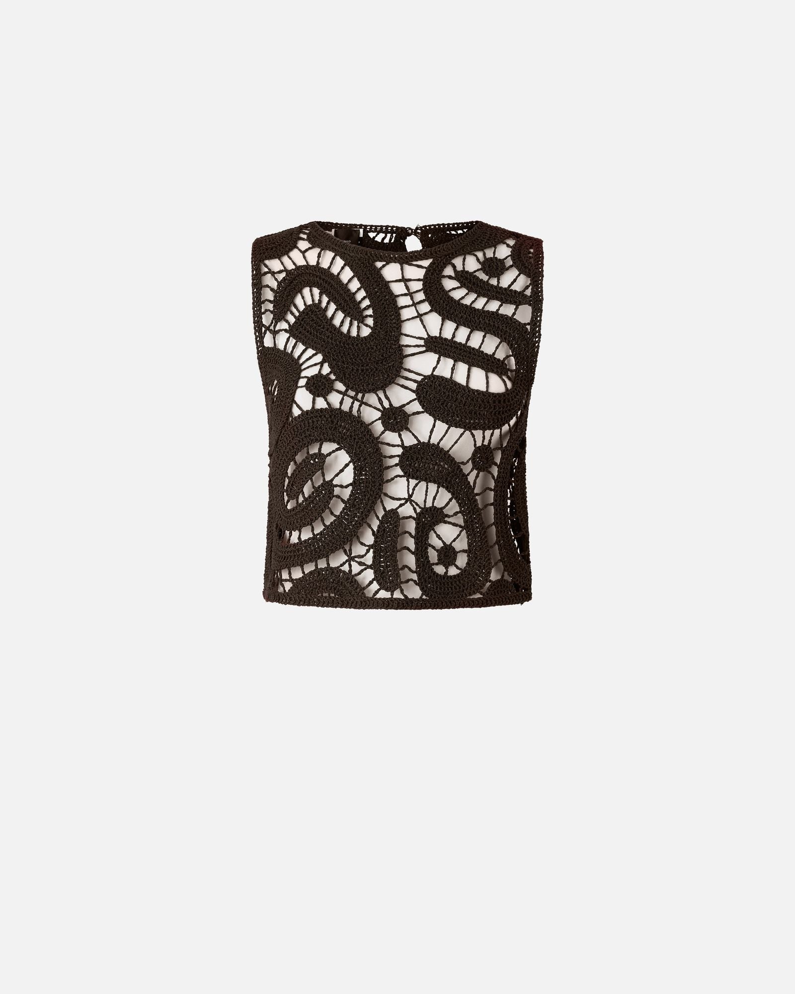 Top crochet geometrico - Pinko 106438A354 M05 PINKO 