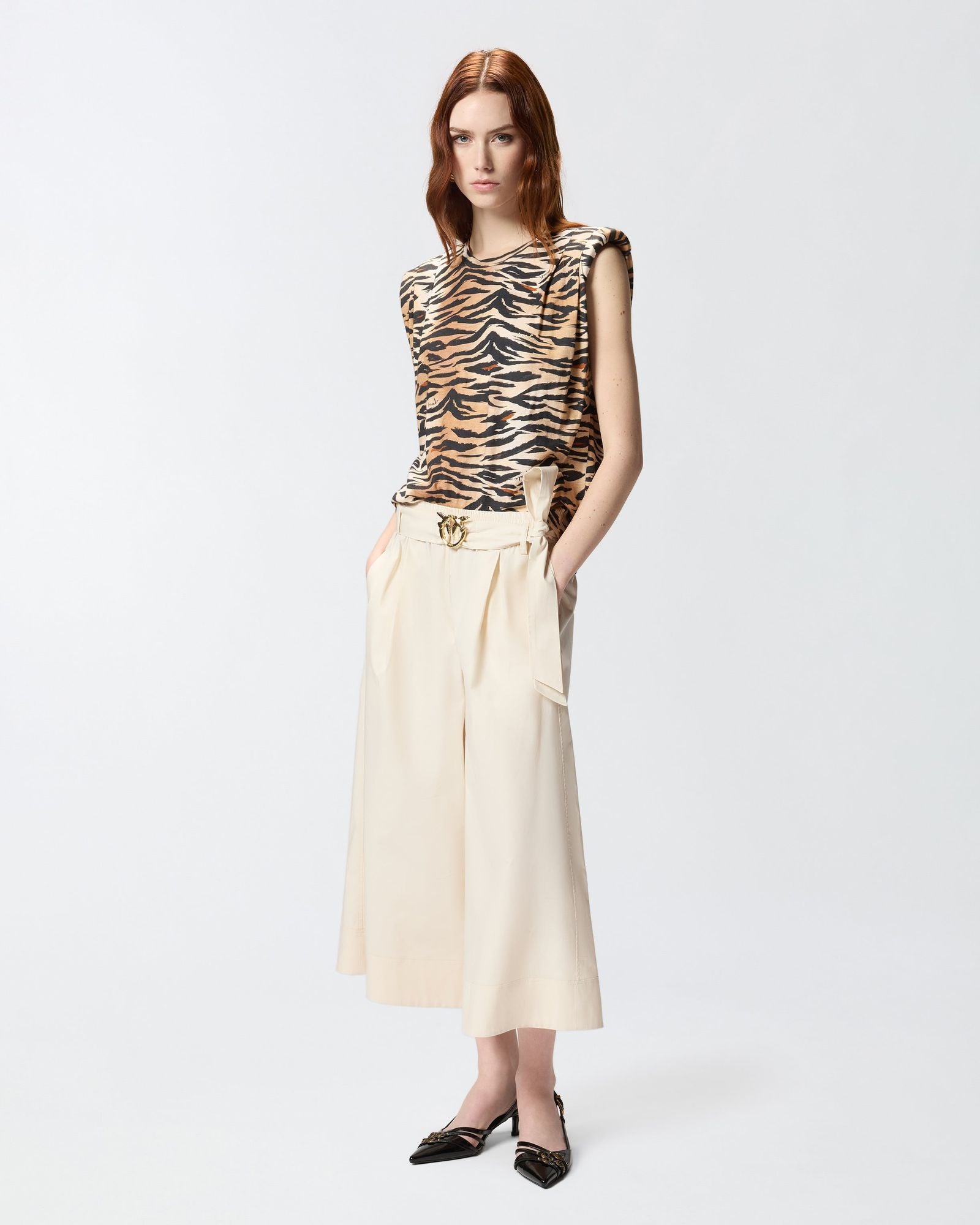 Bermuda con cintura - Pinko 106439A35Q C03 PINKO 