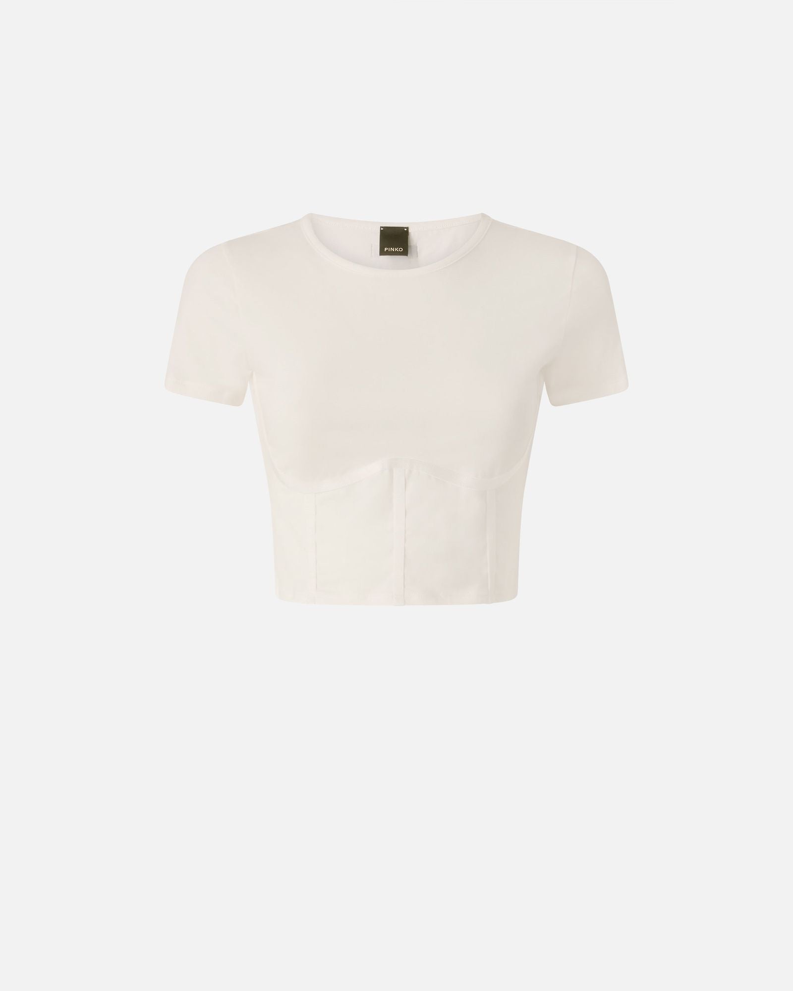 Top bustier in jersey - Pinko 106489A36I Z05 PINKO 
