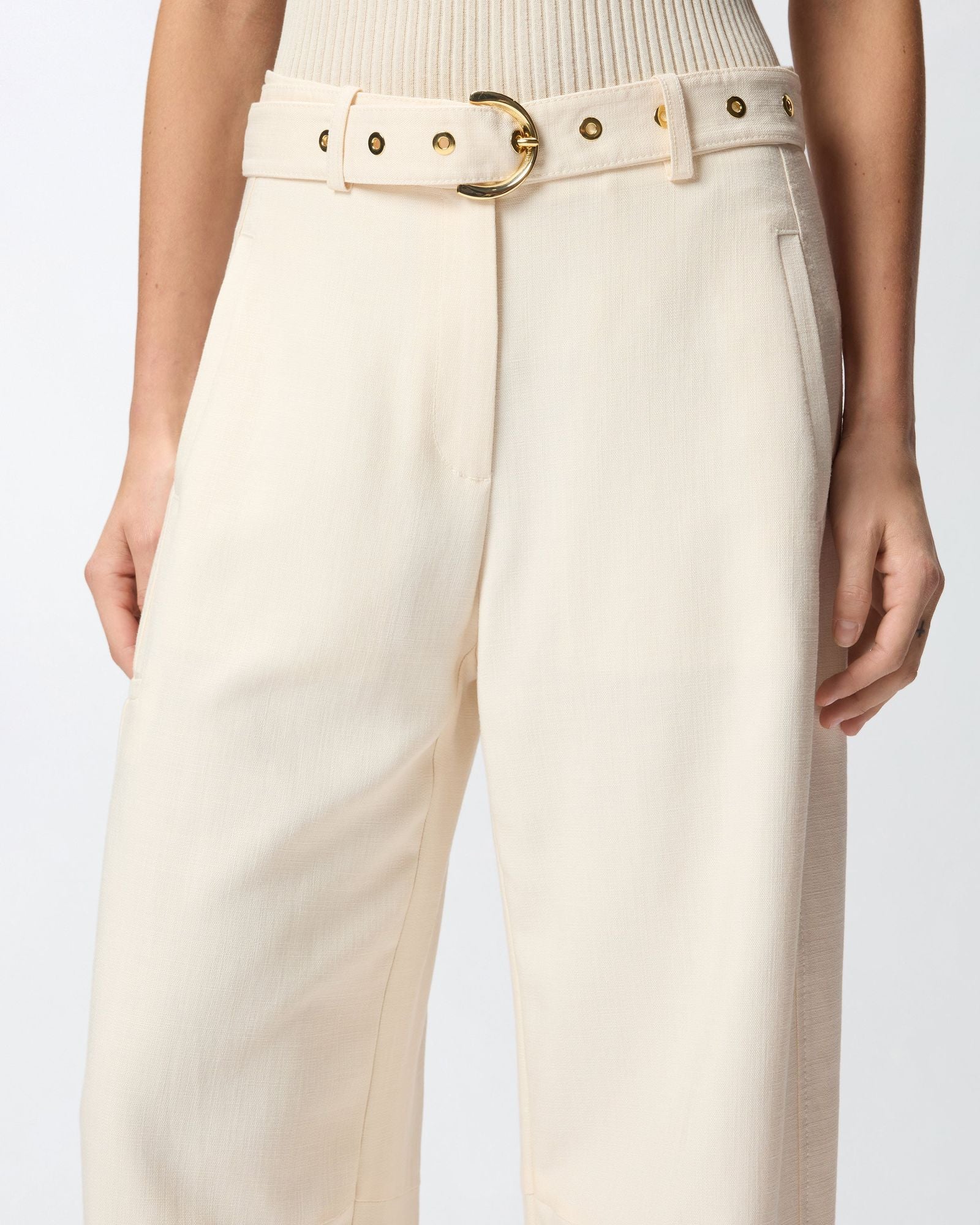 Pantalone Lexy frisottino - Pinko 106492A2W6 C00 PINKO 