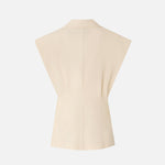 Giacca smanicata effetto rustico - Pinko 106509A2W6 C00 PINKO 