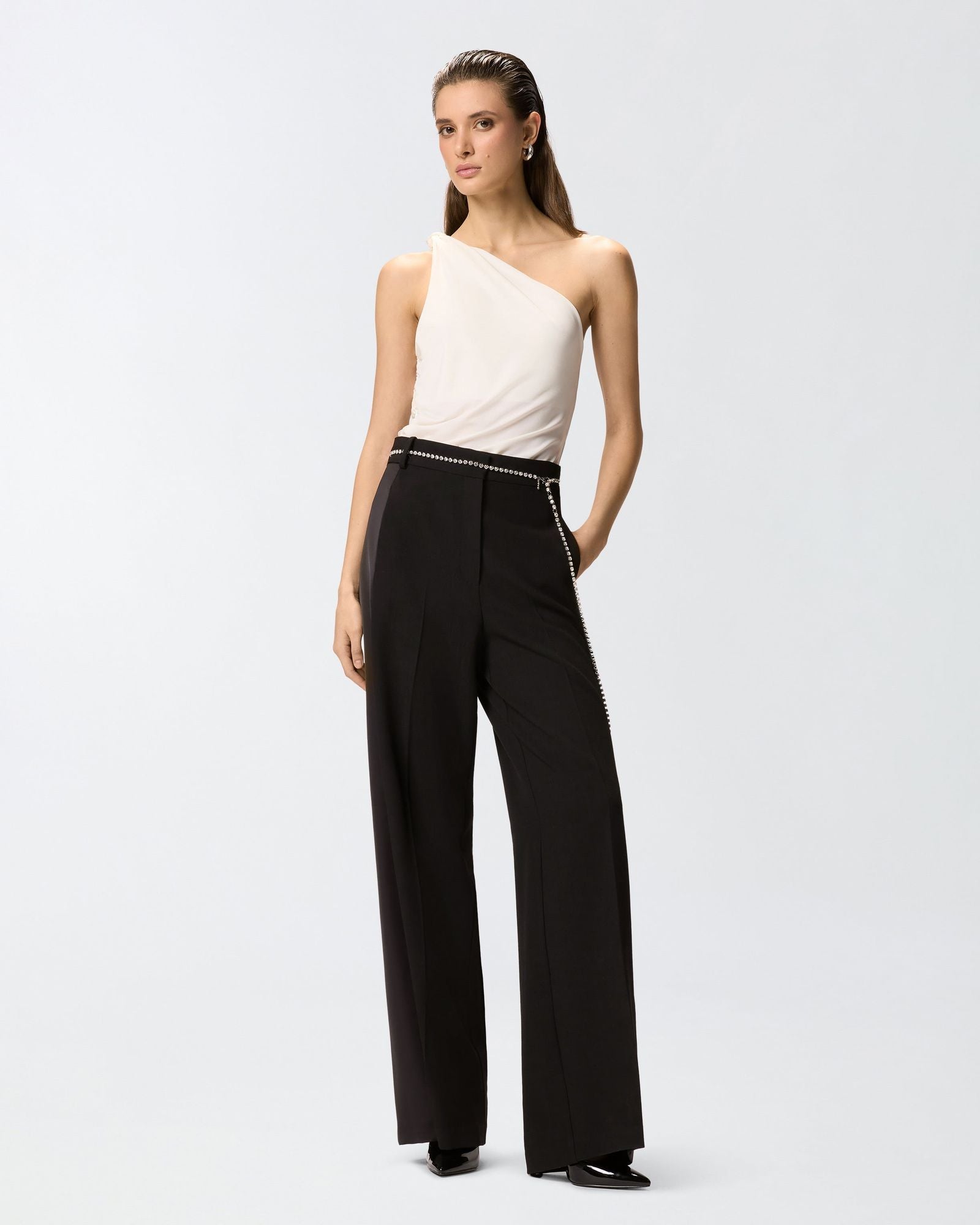 Top monospalla con nodo - Pinko 106544A37V Z05 PINKO 