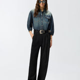 Camicia con maniche a palloncino - Pinko 106596A37K PJC PINKO 