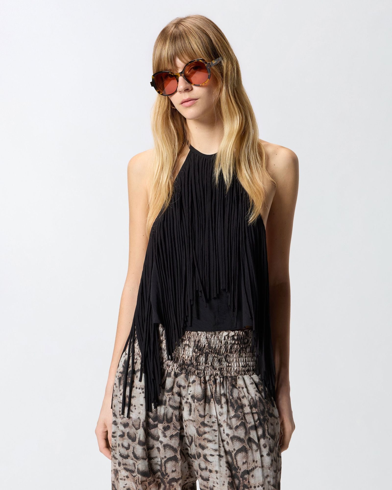 Top Cerea con frange - Pinko 106794A3AY Z99 PINKO 