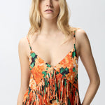 Top canetta stampa e frange - Pinko 106823A3AO AS4 PINKO 