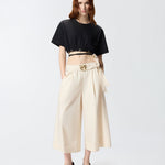 T-shirt cropped con laccio - Pinko 106907A3AR Z99 PINKO 