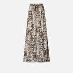 Pantalone ampio con stampa snake - Pinko 106963A3B1 CZ9 PINKO 
