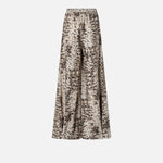 Pantalone ampio con stampa snake - Pinko 106963A3B1 CZ9 PINKO 