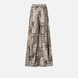 Pantalone ampio con stampa snake - Pinko 106963A3B1 CZ9 PINKO 