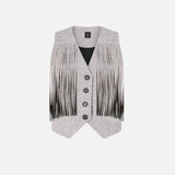Gilet con frange - Pinko 106965A3AS ZZ2 PINKO 