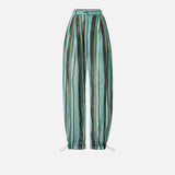 Pantalone Cuneo mussola stampa - Pinko 106992A3CH SD3 PINKO 