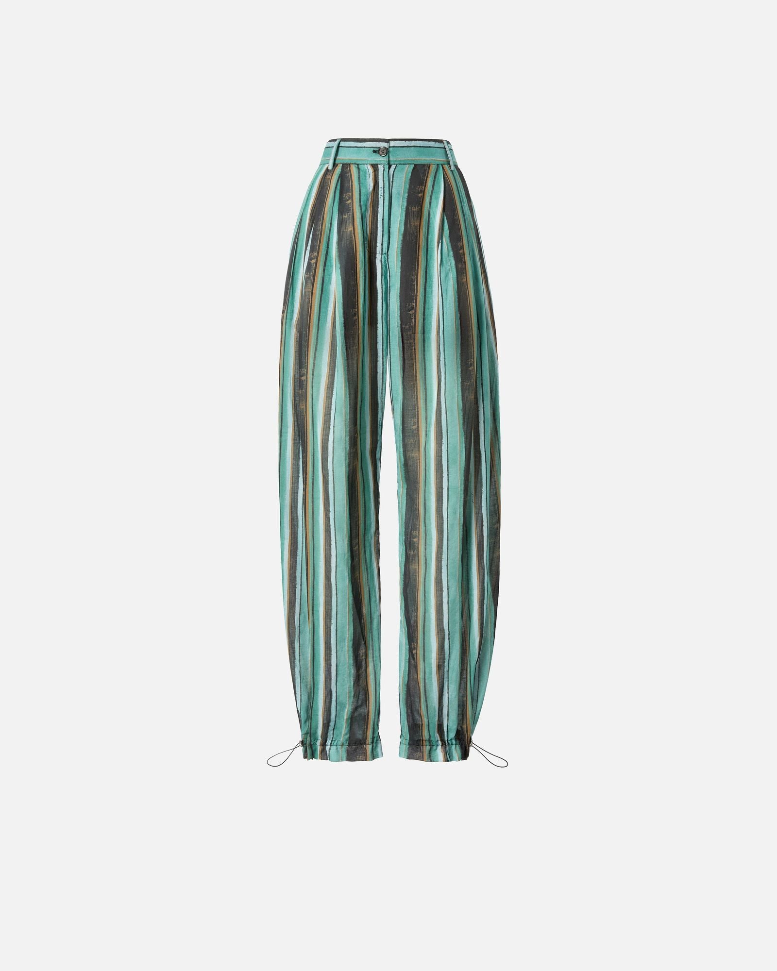 Pantalone Cuneo mussola stampa - Pinko 106992A3CH SD3 PINKO 