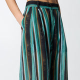 Pantalone Cuneo mussola stampa - Pinko 106992A3CH SD3 PINKO 