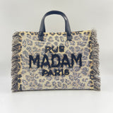 Borsa Casablanca Tote Leopard - Rue Madam Paris CASABLANCATOTE LEOPARD RUE MADAM PARIS 