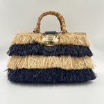 Borsa Riad Basket Frange - Rue Madam Paris RIADFRINGESBASKET FRANGENERO RUE MADAM PARIS 