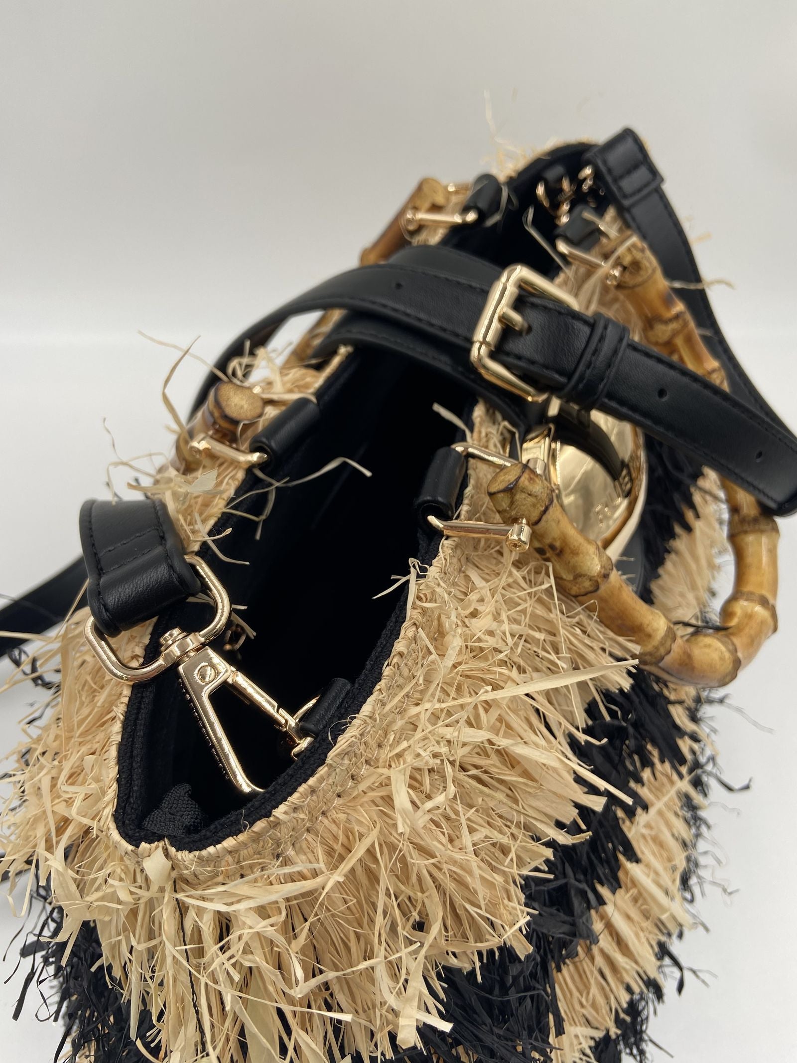 Borsa Riad Basket Frange - Rue Madam Paris RIADFRINGESBASKET FRANGENERO RUE MADAM PARIS 