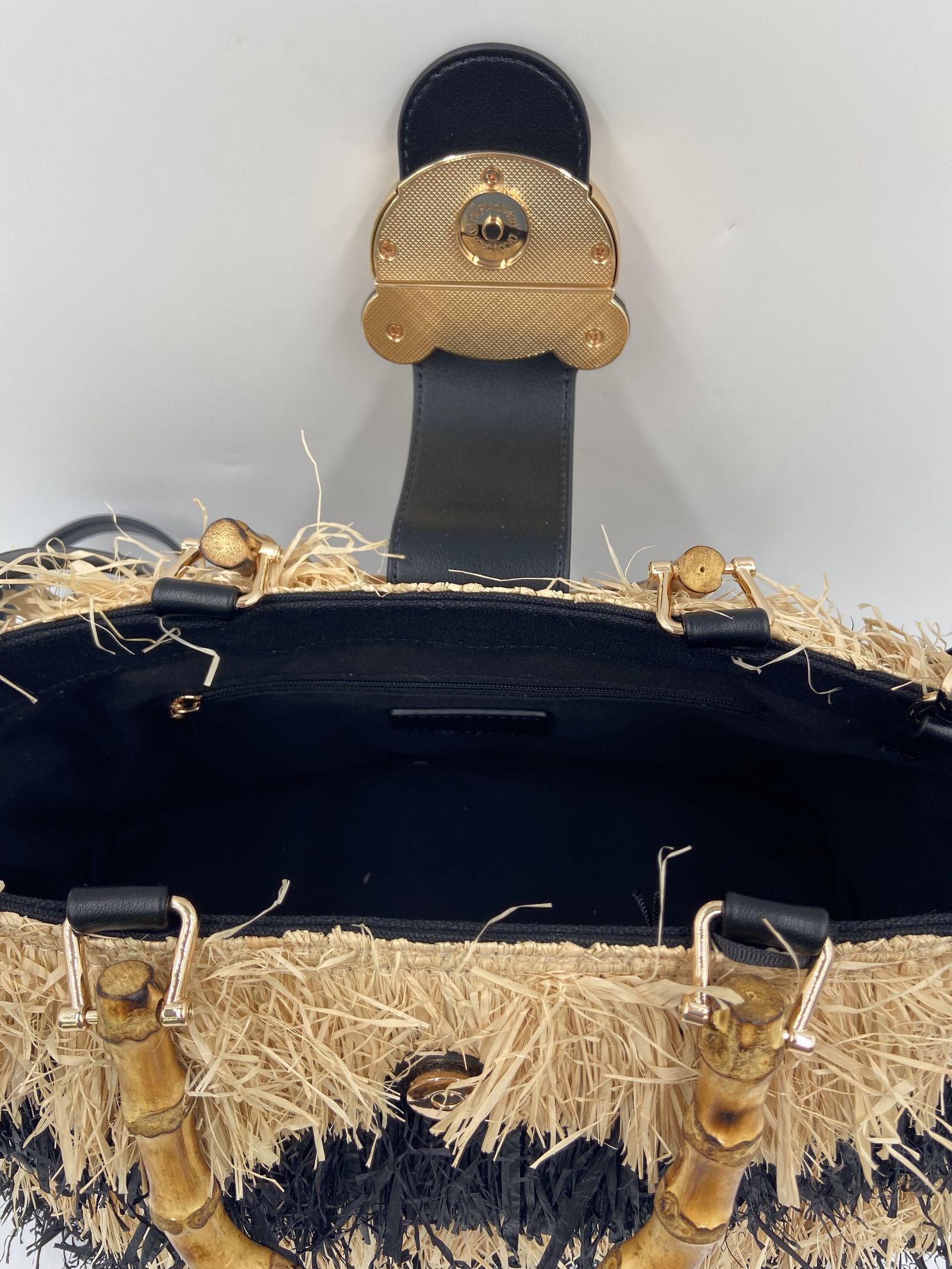 Borsa Riad Basket Frange - Rue Madam Paris RIADFRINGESBASKET FRANGENERO RUE MADAM PARIS 