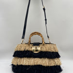Borsa Riad Basket Frange - Rue Madam Paris RIADFRINGESBASKET FRANGENERO RUE MADAM PARIS 