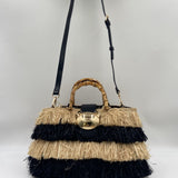 Borsa Riad Basket Frange - Rue Madam Paris RIADFRINGESBASKET FRANGENERO RUE MADAM PARIS 