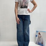 T- shirt girocollo Eiffel - TopTee TP514 BIANCO TOP-TEE 