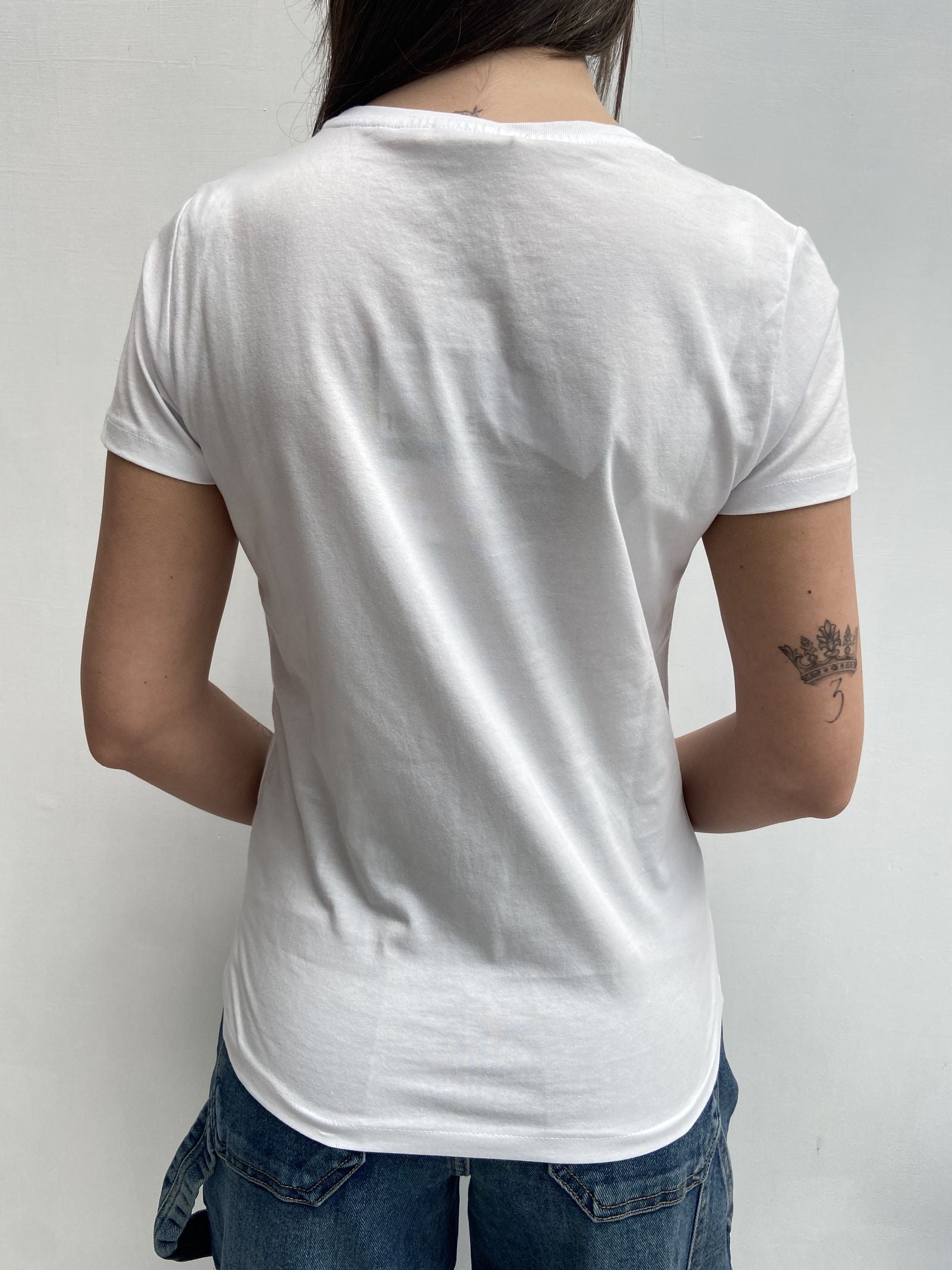 T-shirt girocollo Marilyn - TopTee TP518 BIANCO TOP-TEE 