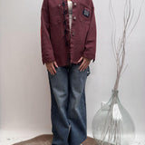 Camicia customizzata - Ofelia GIOIA BORDEAUX OFELIA 