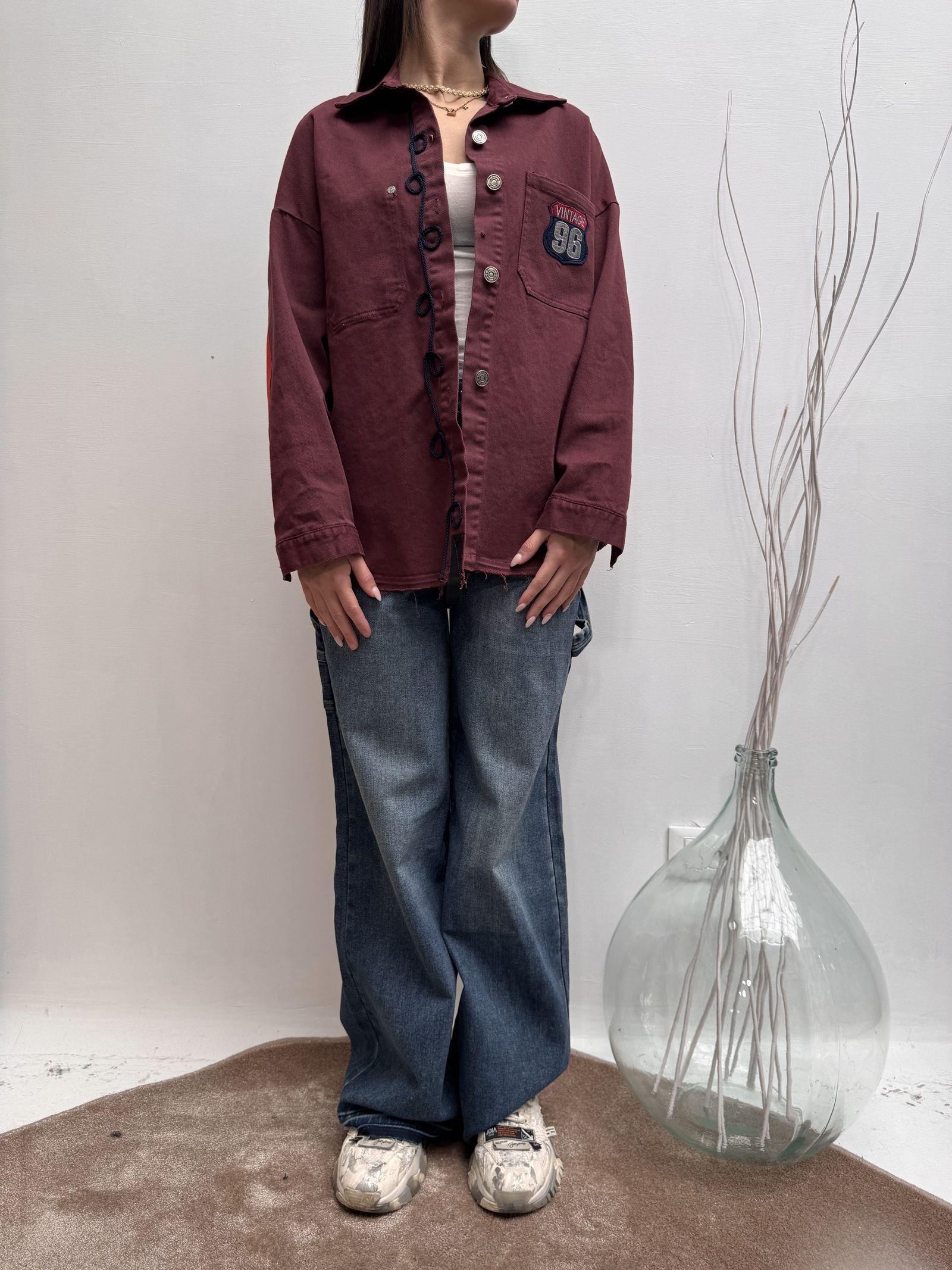 Camicia customizzata - Ofelia GIOIA BORDEAUX OFELIA 