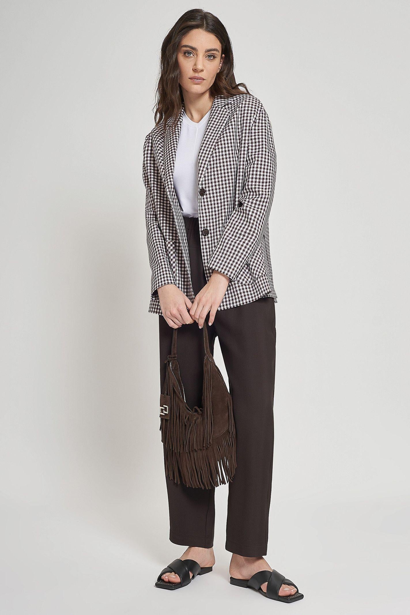 Pantalone con cavallo basso - Carla G PISI08D6 09 CARLA G. 