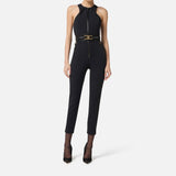 Tuta con zip - Elisabetta Franchi TU05556E2 110 ELISABETTA FRANCHI 