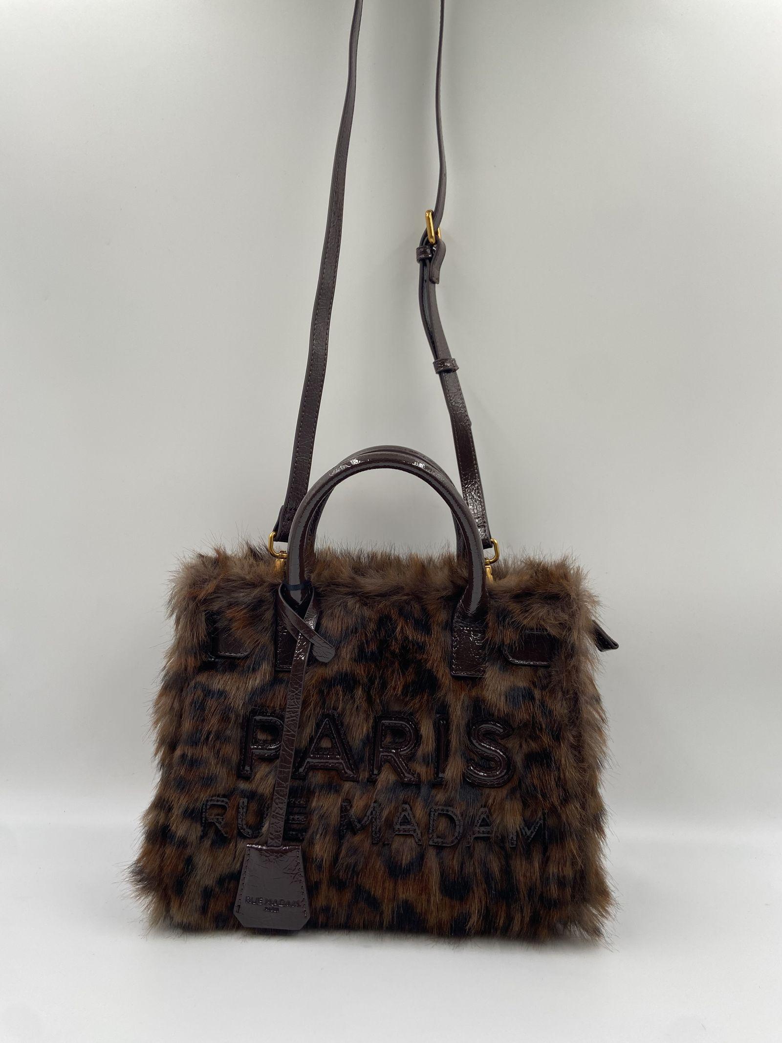 Borsa Alaska mini 1510 LEOPARD RUE MADAM PARIS 