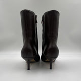 Stivaletto  moro con cinturini 9559 MORO SPAZIO MODA 