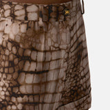 Shorts stampa alligatore - Elisabetta Franchi SH00361E2 644 ELISABETTA FRANCHI 