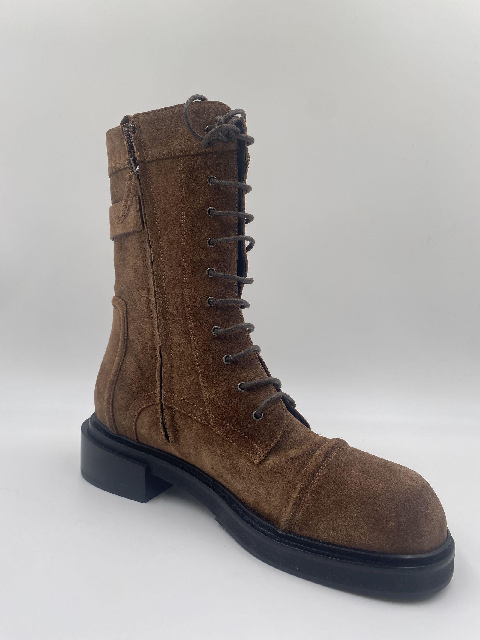 Anfibio scamosciato - Lella Baldi LT172 TABACCO LELLA BALDI 