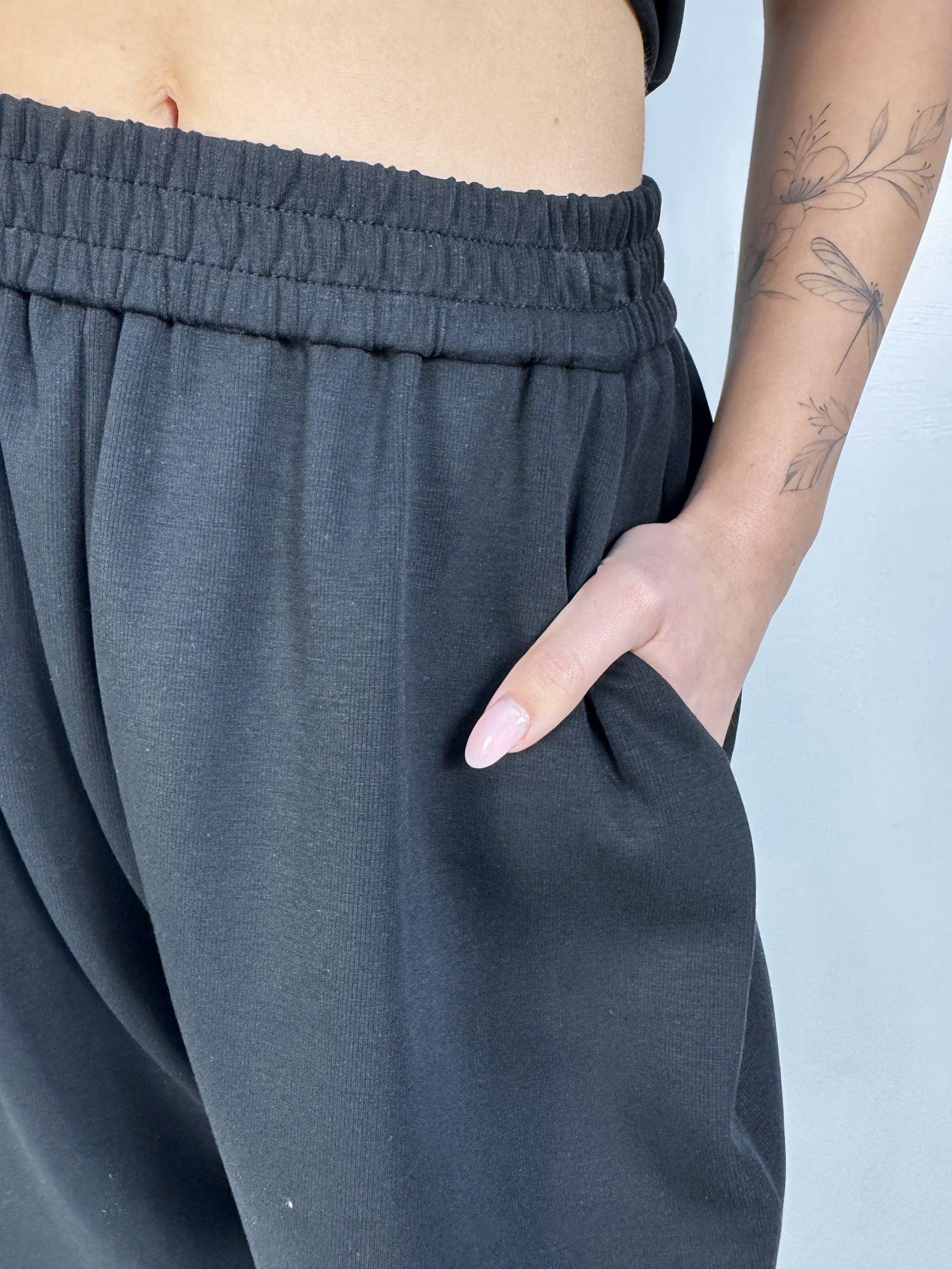 Pantalone gamba ampia - Eleh SS260185 NERO ELEH 