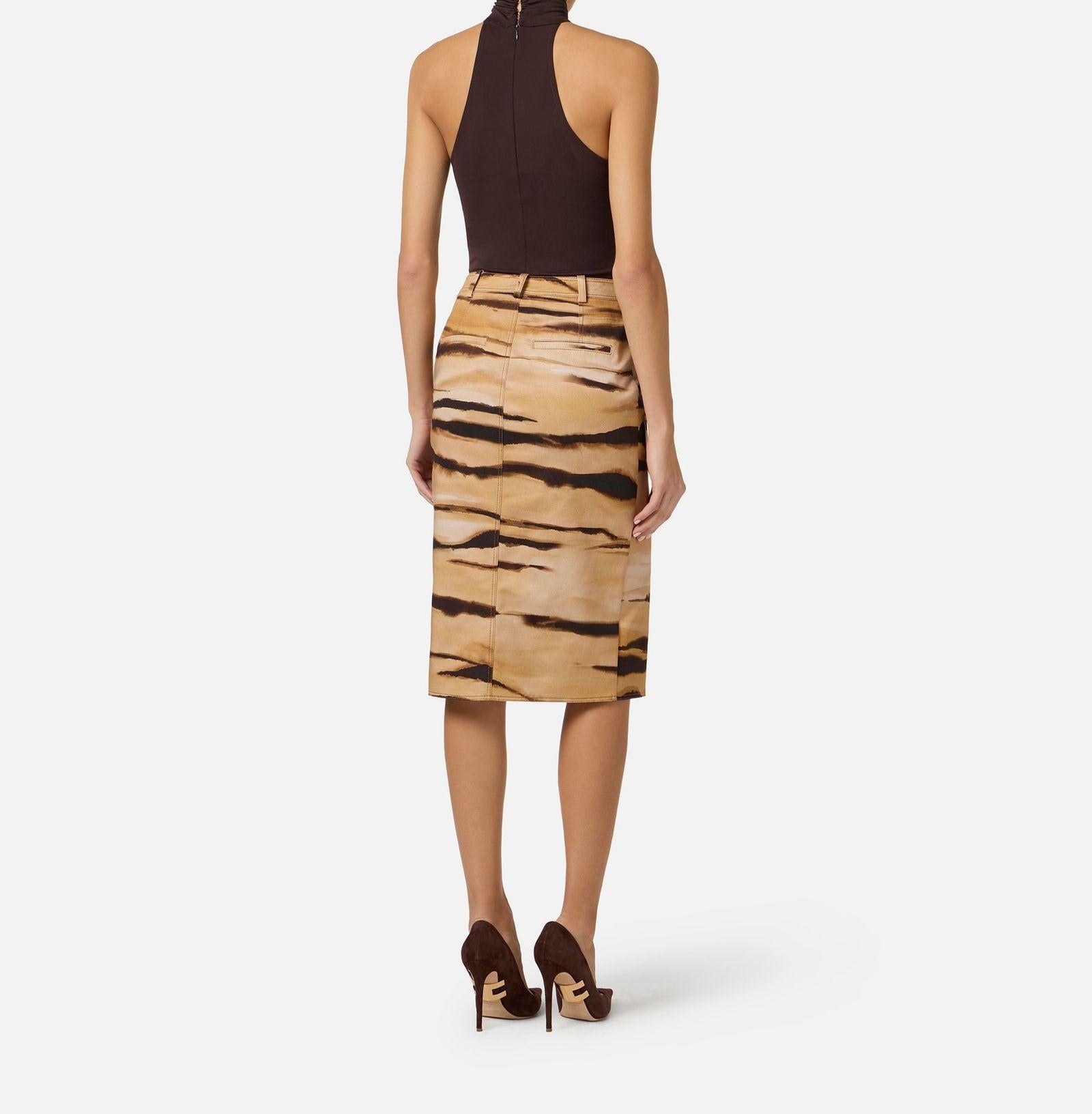 Body con gioiello - Elisabetta Franchi BO01761E2 EV9 ELISABETTA FRANCHI 