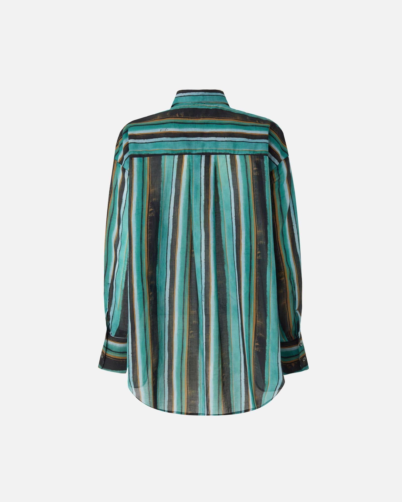 camicia rieti mussola stampa 106990A3CH SD3 PINKO 