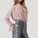 Jeans wide leg spalmato FR25WV2007D419O8 T59 FRACOMINA 