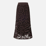 Gonna midi crochet geometrico - Pinko 106353A354 M05 PINKO 