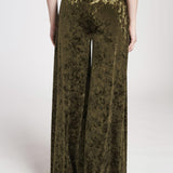 Pantalone in velluto pannè POSI37D3 05 CARLA G. 