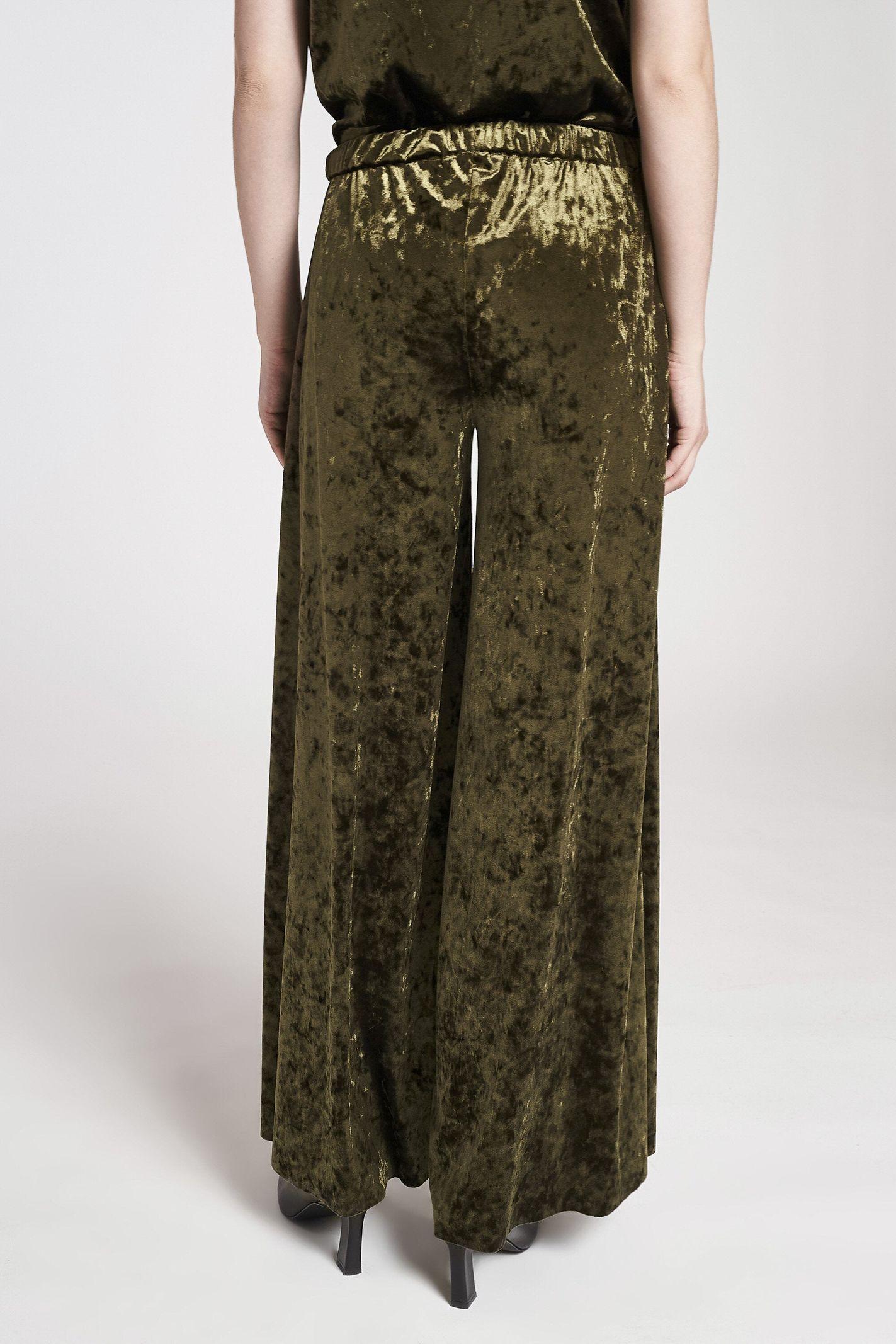 Pantalone in velluto pannè POSI37D3 05 CARLA G. 