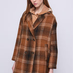 Cappotto motivo check 521BD35025 525011-01 GAUDI' 