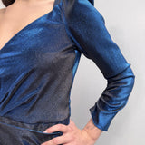 Abito monospalla con scollo a cuore - Elisabetta Franchi AB94197E2 805 ELISABETTA FRANCHI 