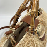Borsa Riad Basket Frange - Rue Madam Paris RIADFRINGESBASKET FRANGENATURALE RUE MADAM PARIS 